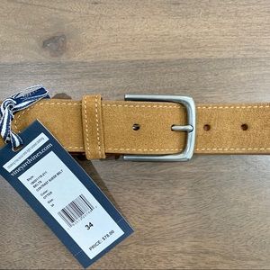 (NWT) Vineyard Vines 34" Men's Contrast Suede Belt